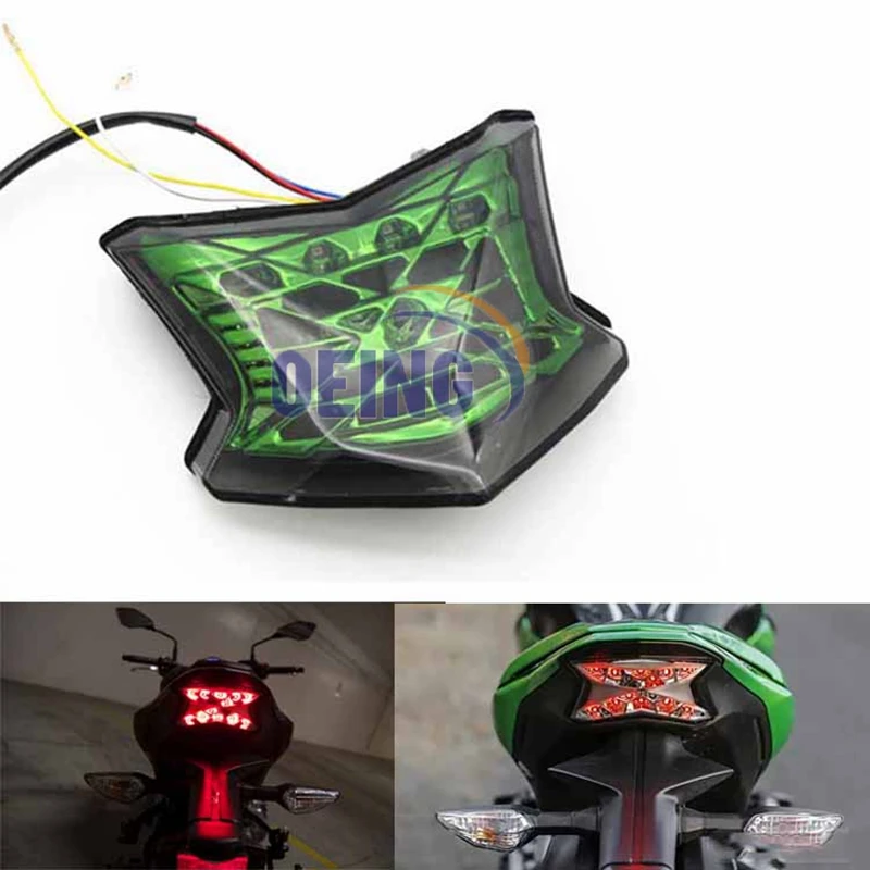 Z650 Z800 sport Motorcycle LED tail light assembly for Kawasaki Z 650/800 2017-2021 Taillight w/ Turn Signal Brake Lamp
Z650 Z800 sport Motorcycle LED tail light assembly for Kawasaki Z 650/800 2017-2021 Taillight w/ Turn Signal Brake Lamp