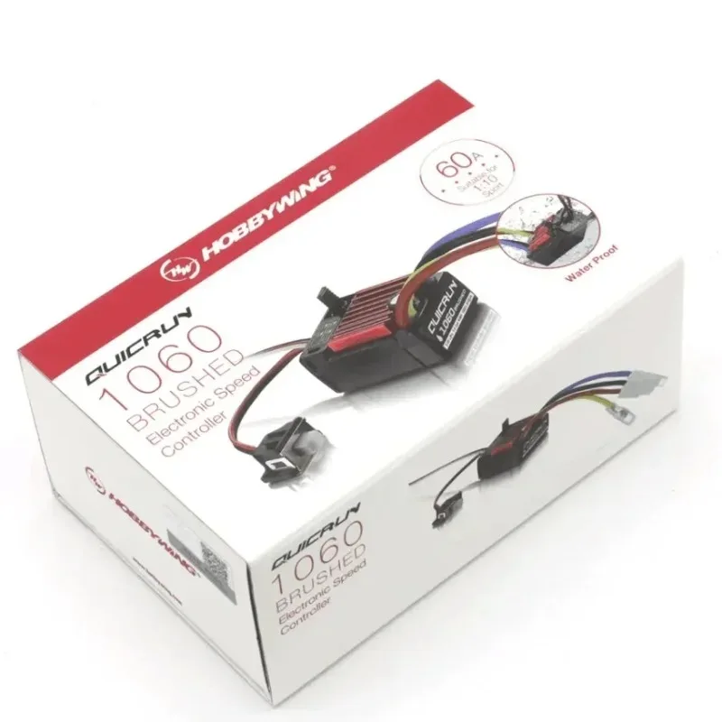 Оригинальный HobbyWing QuicRun 1060 60A матовый электронный регулятор скорости ESC для 1:10 RC автомобиля водонепроницаемый
Оригинальный HobbyWing QuicRun 1060 60A матовый электронный регулятор скорости ESC для 1:10 RC автомобиля водонепроницаемый