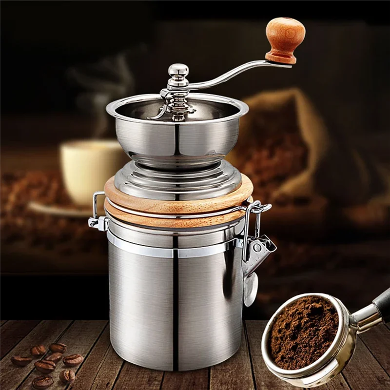 AA19 1 Piece Coffee Machine Manual Coffee Grinder Spice Mill Hand Tool Bean Grind Kitchen Grinder Coffee Tools
AA19 1 Piece Coffee Machine Manual Coffee Grinder Spice Mill Hand Tool Bean Grind Kitchen Grinder Coffee Tools