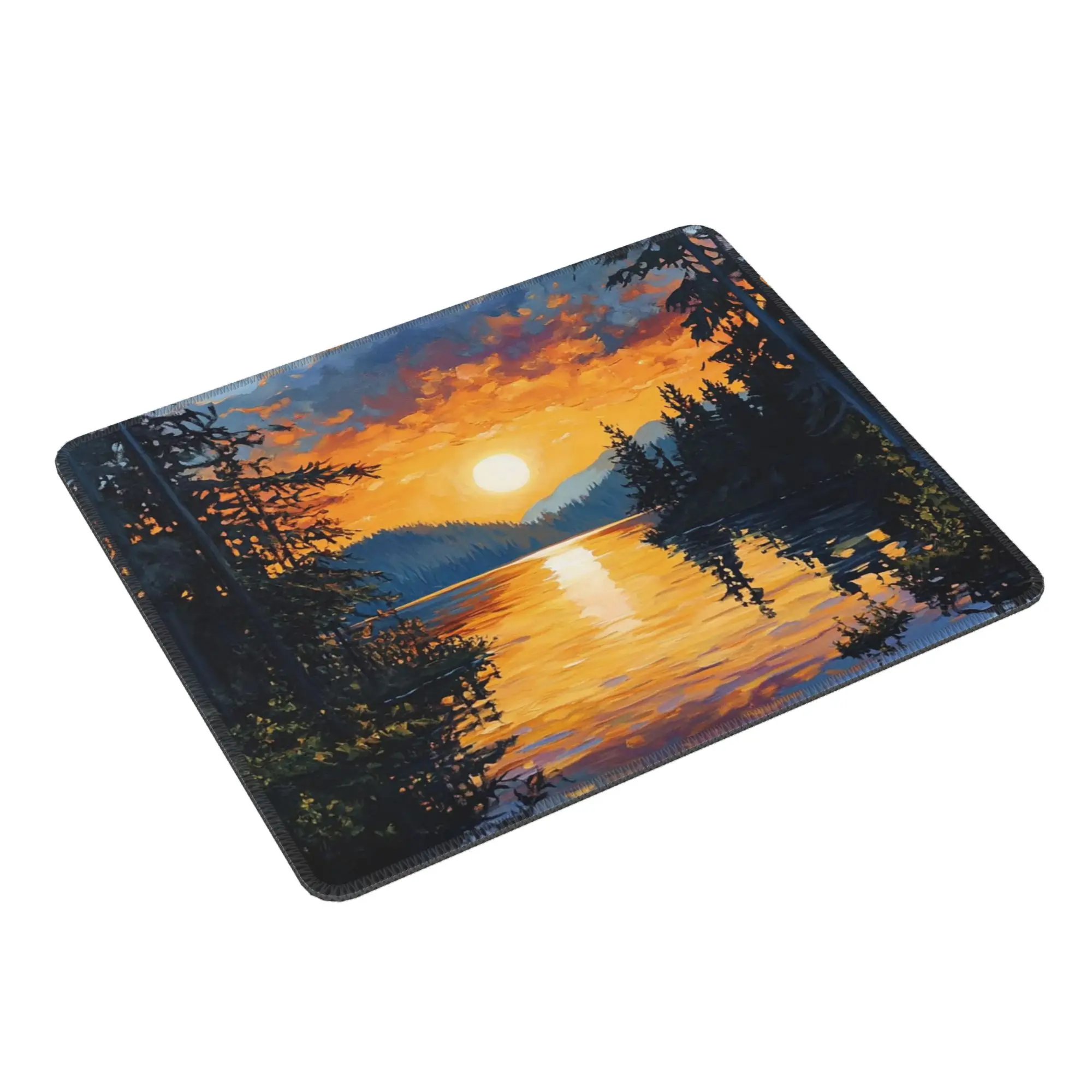 Landscape Mountain Sunset Painting Mouse Pad Computer Keyboard Mouse Mat Gaming PC Laptop Desk Mat Office Accessories Table Mats
Landscape Mountain Sunset Painting Mouse Pad Computer Keyboard Mouse Mat Gaming PC Laptop Desk Mat Office Accessories Table Mats