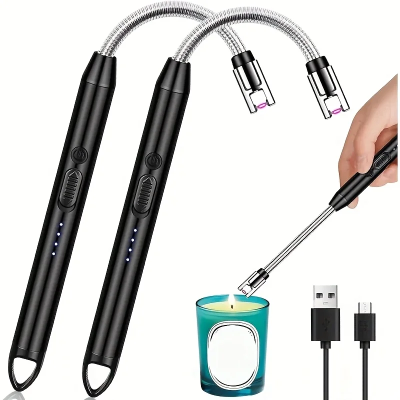 Умная электрическая электронная зажигалка, 2 шт., 360° ° USB перезаряжаемая дуговая зажигалка для свечей, газа, инструментов зажигания, подарки для мужчин
Умная электрическая электронная зажигалка, 2 шт., 360° ° USB перезаряжаемая дуговая зажигалка для свечей, газа, инструментов зажигания, подарки для мужчин