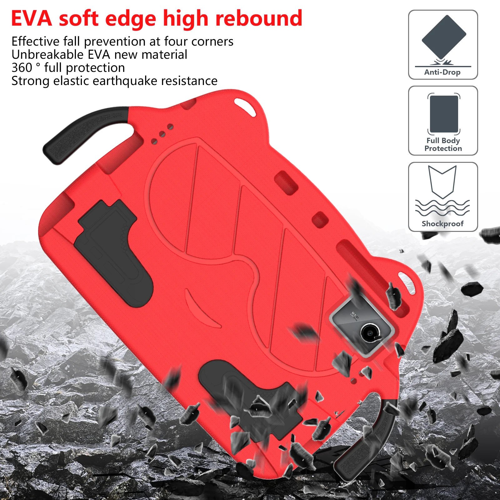 EVA Kids Case for Samsung Galaxy Tab A9 plus 11 2023 x216B Shockproof Handle Stand Tablet Cover for Tab A11 plus 2025
EVA Kids Case for Samsung Galaxy Tab A9 plus 11 2023 x216B Shockproof Handle Stand Tablet Cover for Tab A11 plus 2025