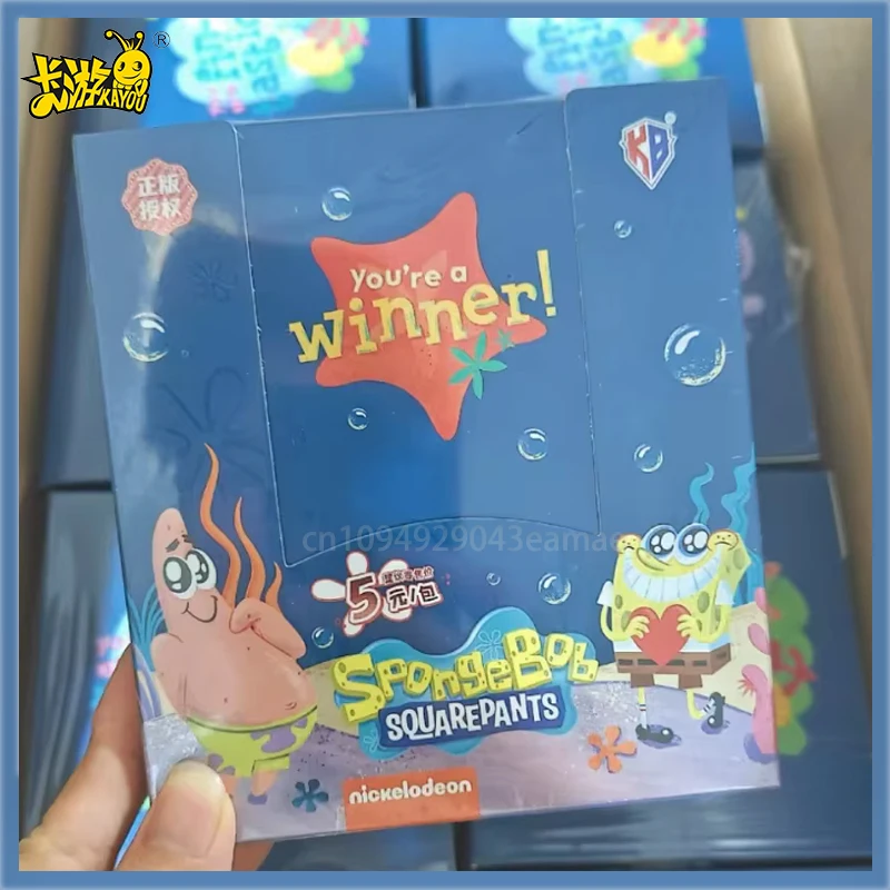 Spongebob Squarepants Genuine Collection Card For Kids Patrick Star Sandy Cheeks Children Animation Limited Game Card Table Toys
Spongebob Squarepants Genuine Collection Card For Kids Patrick Star Sandy Cheeks Children Animation Limited Game Card Table Toys