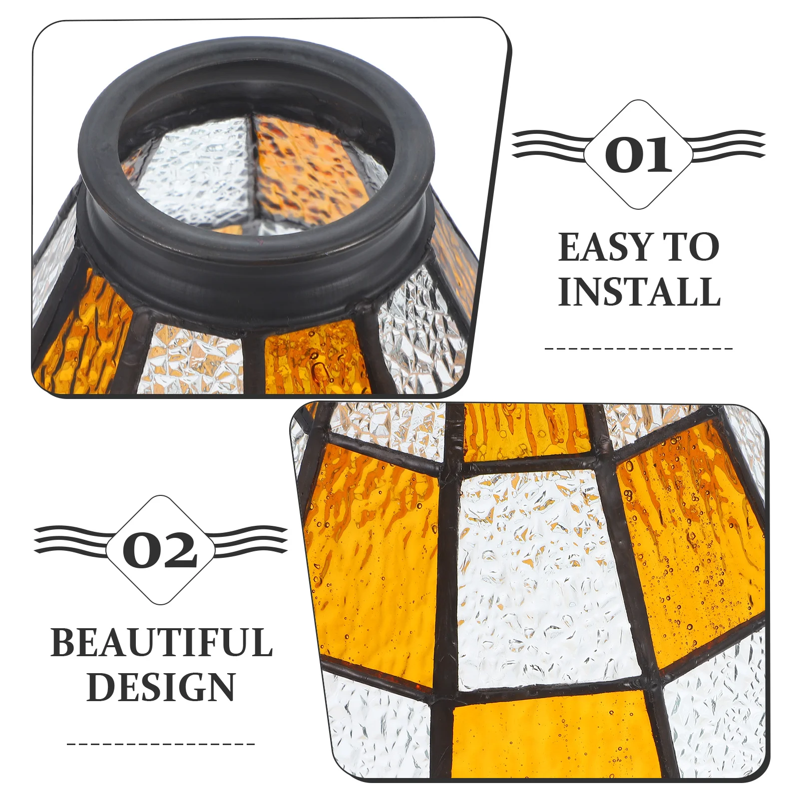 Glass Lamp Shade for Pendant Light Bedside Lamp Cover Decorative Replacement Shades Modern Farmhouse Retro Home Lighting
Glass Lamp Shade for Pendant Light Bedside Lamp Cover Decorative Replacement Shades Modern Farmhouse Retro Home Lighting