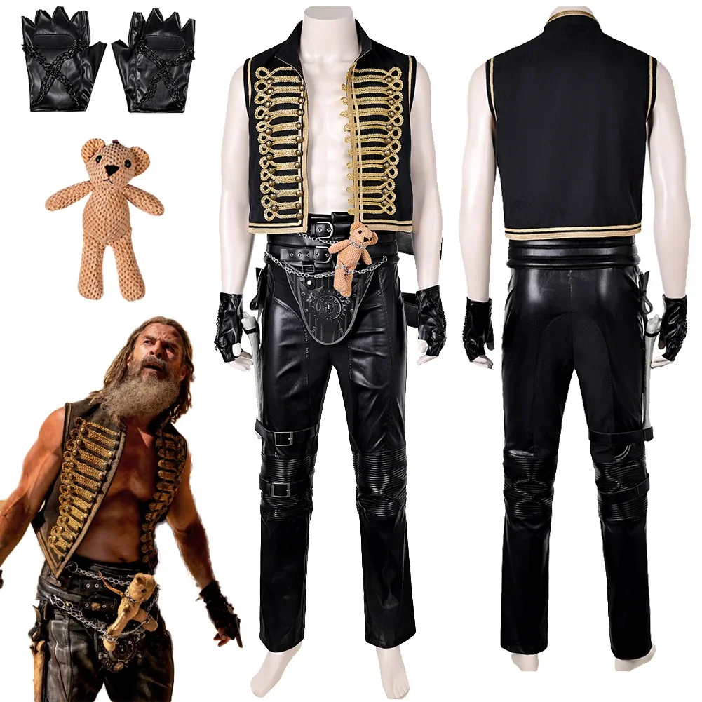Dementus Cosplay Fantasy Waist Wrap Vest Plushise Suits 2024 Movie Max Mad Costume Disguise Adult Men Roleplay Fantasia Outfits
Dementus Cosplay Fantasy Waist Wrap Vest Plushise Suits 2024 Movie Max Mad Costume Disguise Adult Men Roleplay Fantasia Outfits