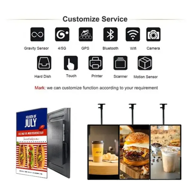 HD LCD Touch Screen Signage All-In-One Digital Kiosk Display for Shopping Retail Environments
HD LCD Touch Screen Signage All-In-One Digital Kiosk Display for Shopping Retail Environments
