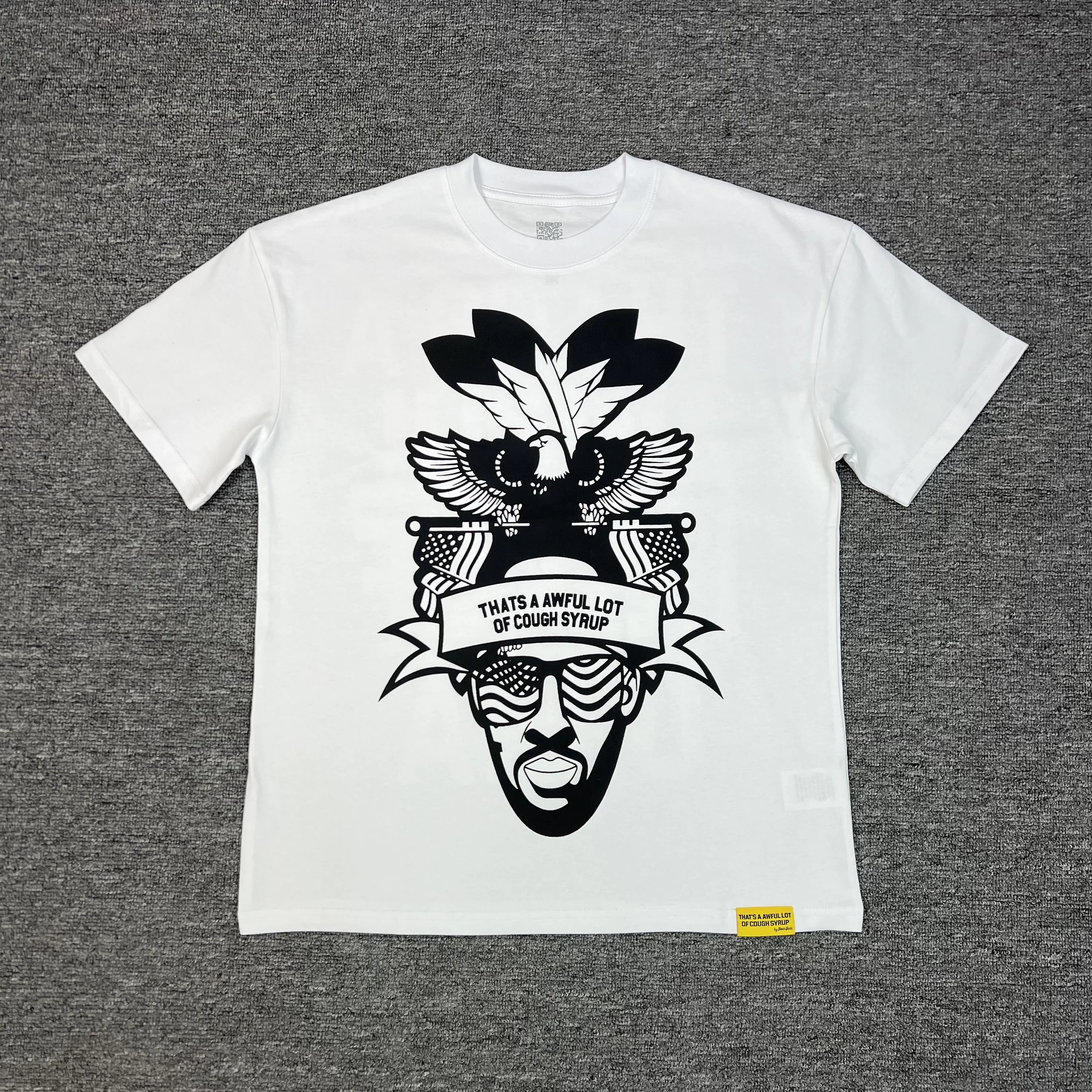 Good Quality Cartoon That's A Awful Lot of Cough Syrup High Street T-shirt Men Women Fashion Tops Tee T Shirt 
Good Quality Cartoon That's A Awful Lot of Cough Syrup High Street T-shirt Men Women Fashion Tops Tee T Shirt