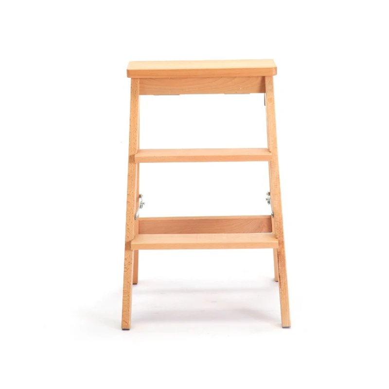 Household solid wood folding portable thickened dual-purpose ladder stool
Household solid wood folding portable thickened dual-purpose ladder stool