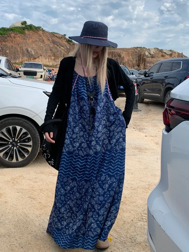 plus Size Vacation Style Set Black Long Sleeve Open Cardigan Top Floral Print Halter Dress Autumn New Arrival Fashion Ensemble
plus Size Vacation Style Set Black Long Sleeve Open Cardigan Top Floral Print Halter Dress Autumn New Arrival Fashion Ensemble