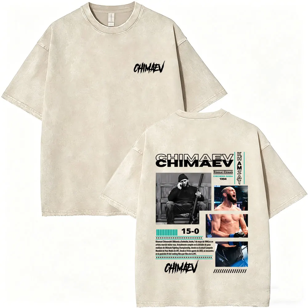 Washed Vintage Khamzat Chimaev Graphic T-shirts Men Women Fashion Casual Oversized T Shirt Men's Hip Hop Rock Retro Streetwear
Washed Vintage Khamzat Chimaev Graphic T-shirts Men Women Fashion Casual Oversized T Shirt Men's Hip Hop Rock Retro Streetwear