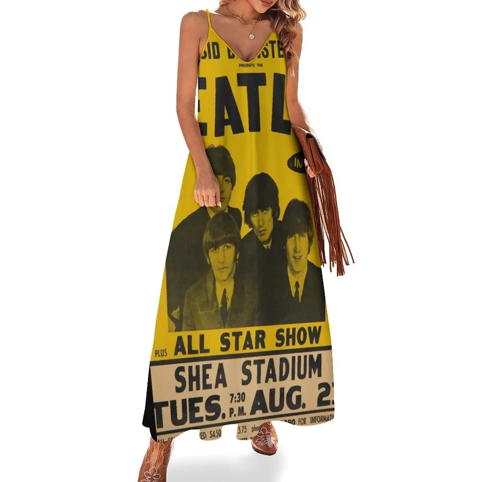 Retro Concert Band Musical Poster Sleeveless Dress prom dress 2025 Clothing Long dresses Dress
Retro Concert Band Musical Poster Sleeveless Dress prom dress 2025 Clothing Long dresses Dress