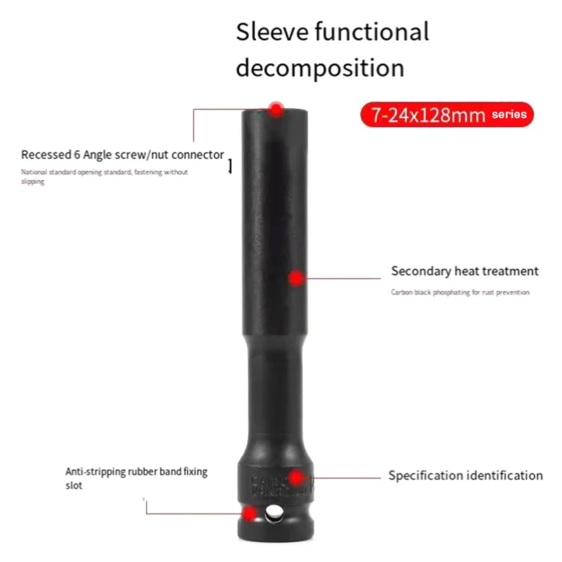 Most-8PCS 1/2 Drive Socket Head Impact Wrench Hex Adapter Spanner Converter Black
Most-8PCS 1/2 Drive Socket Head Impact Wrench Hex Adapter Spanner Converter Black