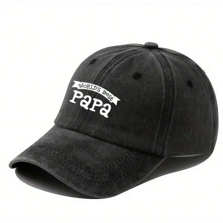 Worlds Best Papa Baseball Cap Mens Retro Distressed Adjustable Fathers Day Gift
Worlds Best Papa Baseball Cap Mens Retro Distressed Adjustable Fathers Day Gift