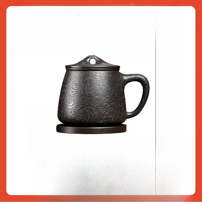 Handmade stone yellow men's tea cup household large capacity
Handmade stone yellow men's tea cup household large capacity