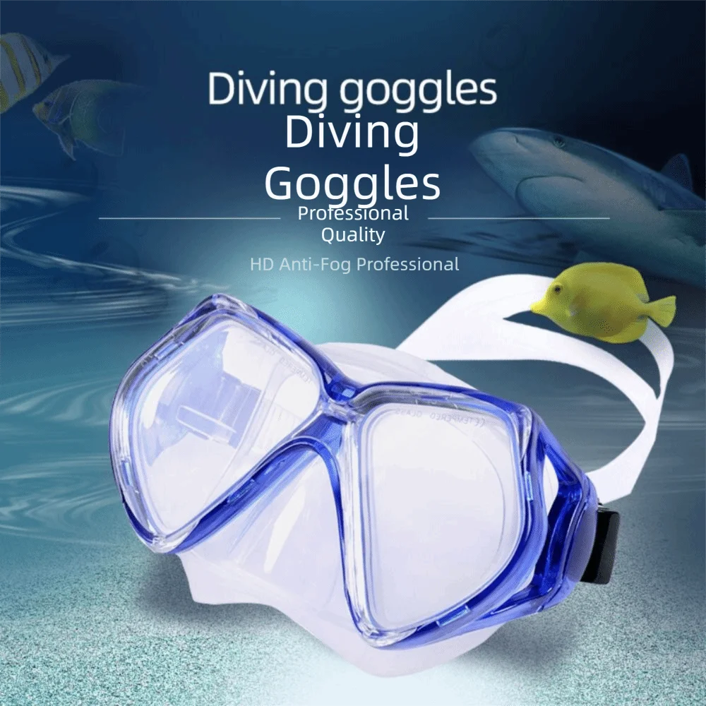 Adjustable Strap Snorkel Mask With Nose Cover Tempered Glass Diving Glasses Wide View Large Frame Underwater Mask For Adult
Adjustable Strap Snorkel Mask With Nose Cover Tempered Glass Diving Glasses Wide View Large Frame Underwater Mask For Adult