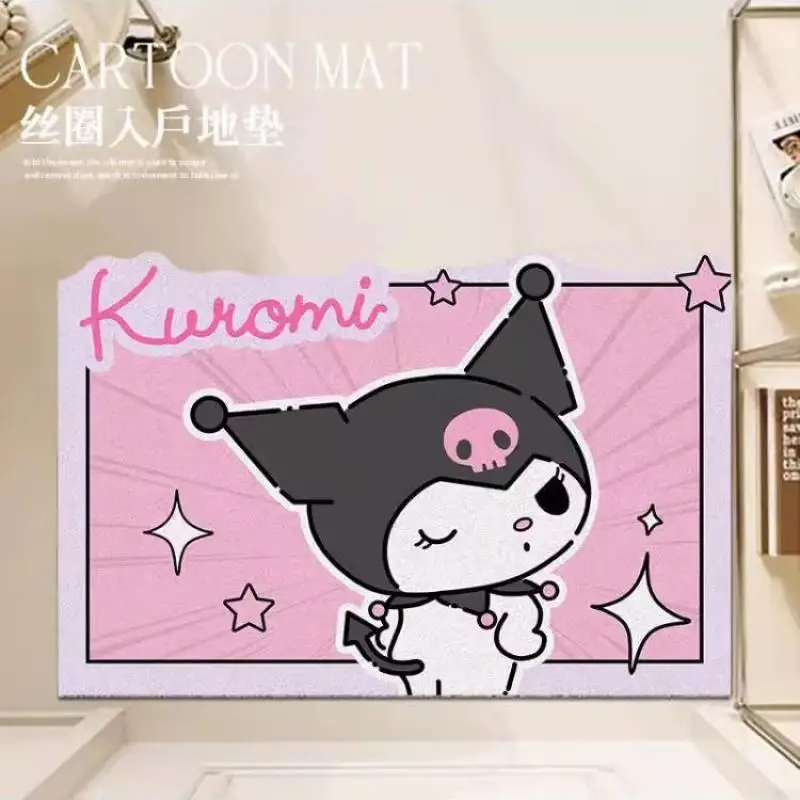 Cinnamoroll Kuromi Anime Kawaii Sanrio Floor Mat Cute Cartoon My Melody Bedroom Decoration Household Non-Slip Mat Gifts for Kids
Cinnamoroll Kuromi Anime Kawaii Sanrio Floor Mat Cute Cartoon My Melody Bedroom Decoration Household Non-Slip Mat Gifts for Kids