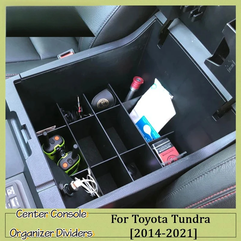 Kptidy Tundra 2014 2015 2016 2017 2018 2019 2020 2021 Center Conosle Organizer Tray Interlocking ABS Dividers For Toyota Tundra
Kptidy Tundra 2014 2015 2016 2017 2018 2019 2020 2021 Center Conosle Organizer Tray Interlocking ABS Dividers For Toyota Tundra