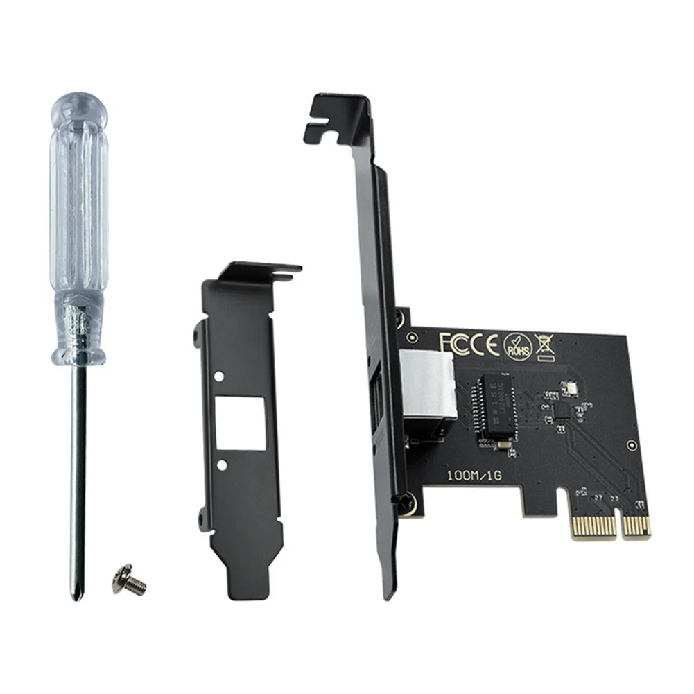 Сетевая карта Gigabit Ethernet PCI Express, поддержка Windows Linux, 100 Мбит/с, RJ45 LAN адаптер PCIe, сетевая карта для настольного ПК
Сетевая карта Gigabit Ethernet PCI Express, поддержка Windows Linux, 100 Мбит/с, RJ45 LAN адаптер PCIe, сетевая карта для настольного ПК