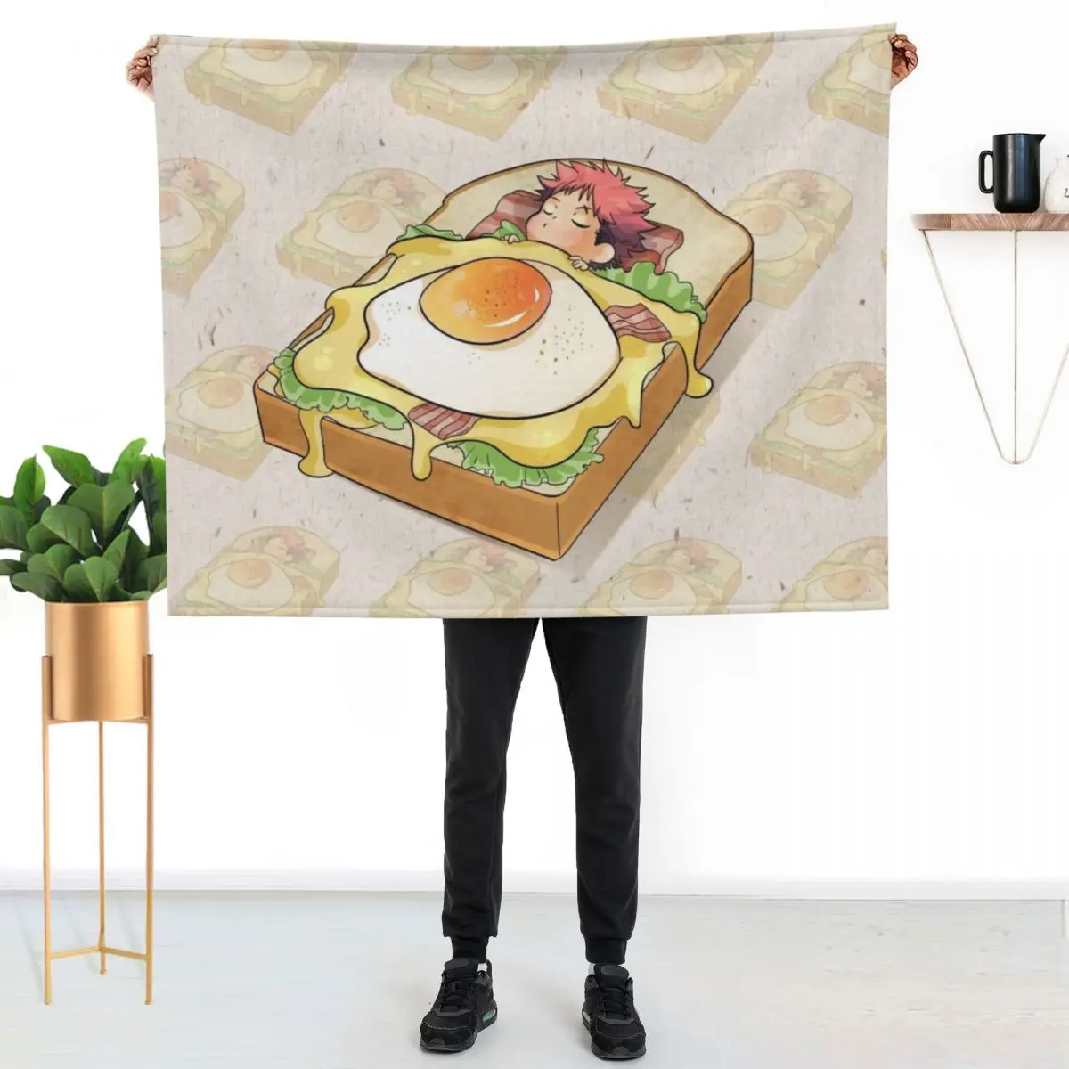 Yukihira Throw Blanket Anti Shedding Soft Fuzzy Blanket for Home
Yukihira Throw Blanket Anti Shedding Soft Fuzzy Blanket for Home