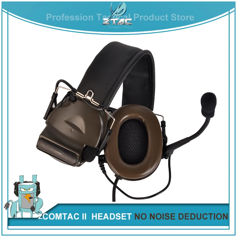 Z-Tac Tactical Headset Military Headphones Pelto Comta II Airsoft Headset For Shooting Hunting Gaming Headset Ear Protection
Z-Tac Tactical Headset Military Headphones Pelto Comta II Airsoft Headset For Shooting Hunting Gaming Headset Ear Protection