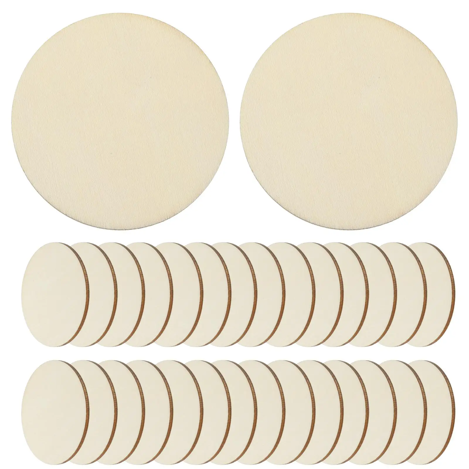 50 Pcs Wood Slices 60mm Natural Wooden Discs DIY Craft Material Ornaments Home Decor Natural Wood Slices Sewing Accessories
50 Pcs Wood Slices 60mm Natural Wooden Discs DIY Craft Material Ornaments Home Decor Natural Wood Slices Sewing Accessories