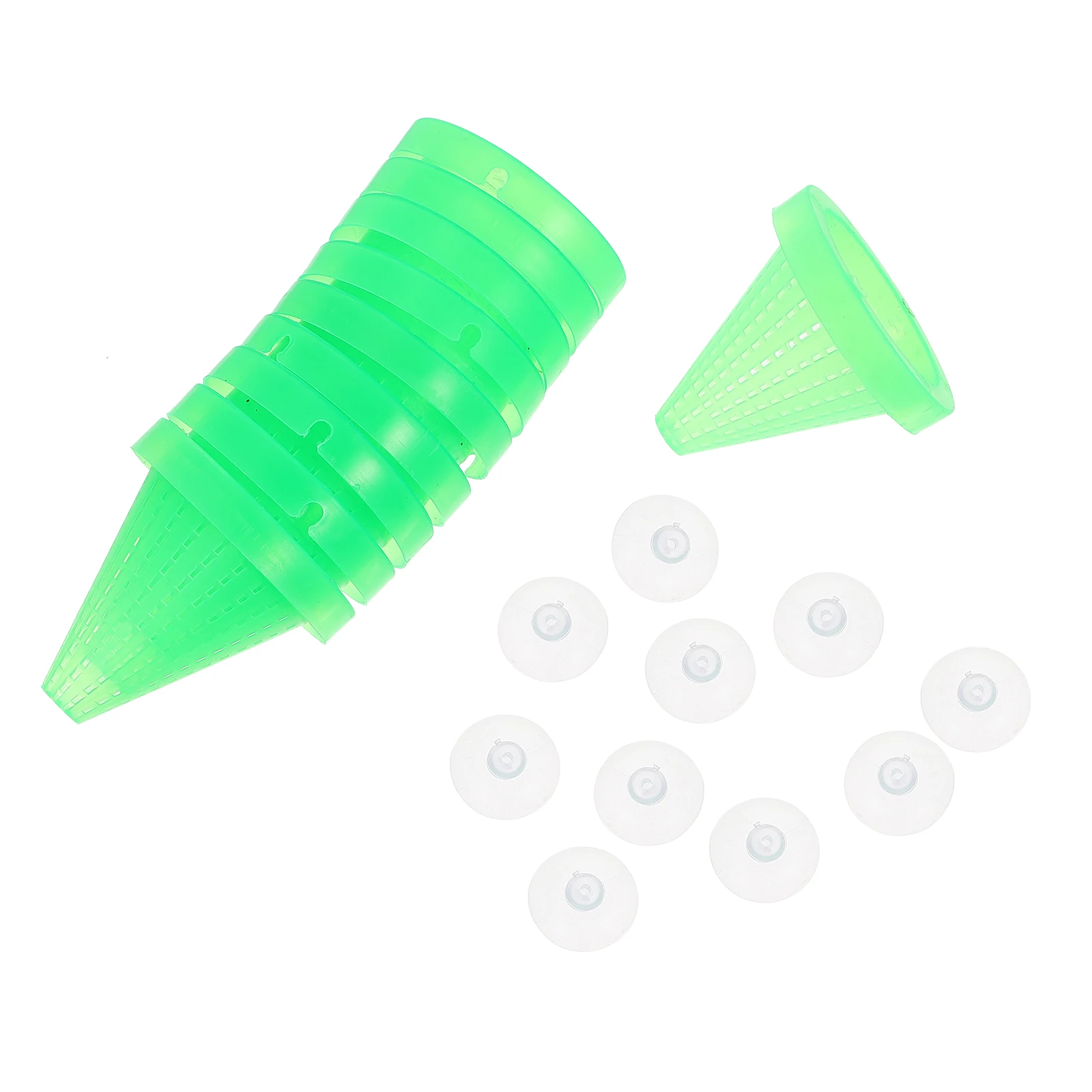10 pcs Fish Feeder Transparent Worm Cup Suction Food Container for Tank Fish Feeding Growing Grass Aquarium Pet Supplies
10 pcs Fish Feeder Transparent Worm Cup Suction Food Container for Tank Fish Feeding Growing Grass Aquarium Pet Supplies