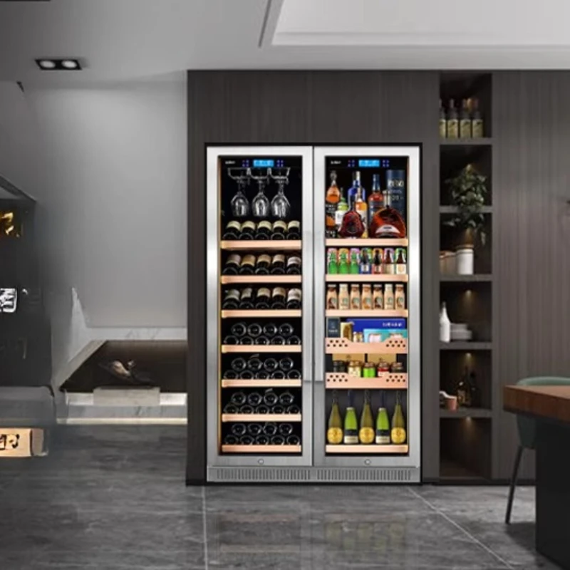 Double Temperature Wine Cabinet Constant Temperature and Humidity Household Commercial Embedded Wine Cabinet Ice Bar Tea Cabinet
Double Temperature Wine Cabinet Constant Temperature and Humidity Household Commercial Embedded Wine Cabinet Ice Bar Tea Cabinet