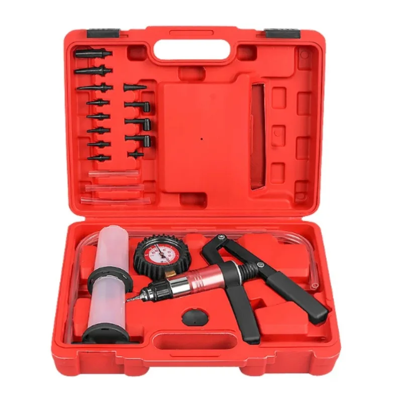 Suitable for Handheld DIY Brake Fluid Bleeder Tool, Vacuum Piston Pump Tester Kit
Suitable for Handheld DIY Brake Fluid Bleeder Tool, Vacuum Piston Pump Tester Kit