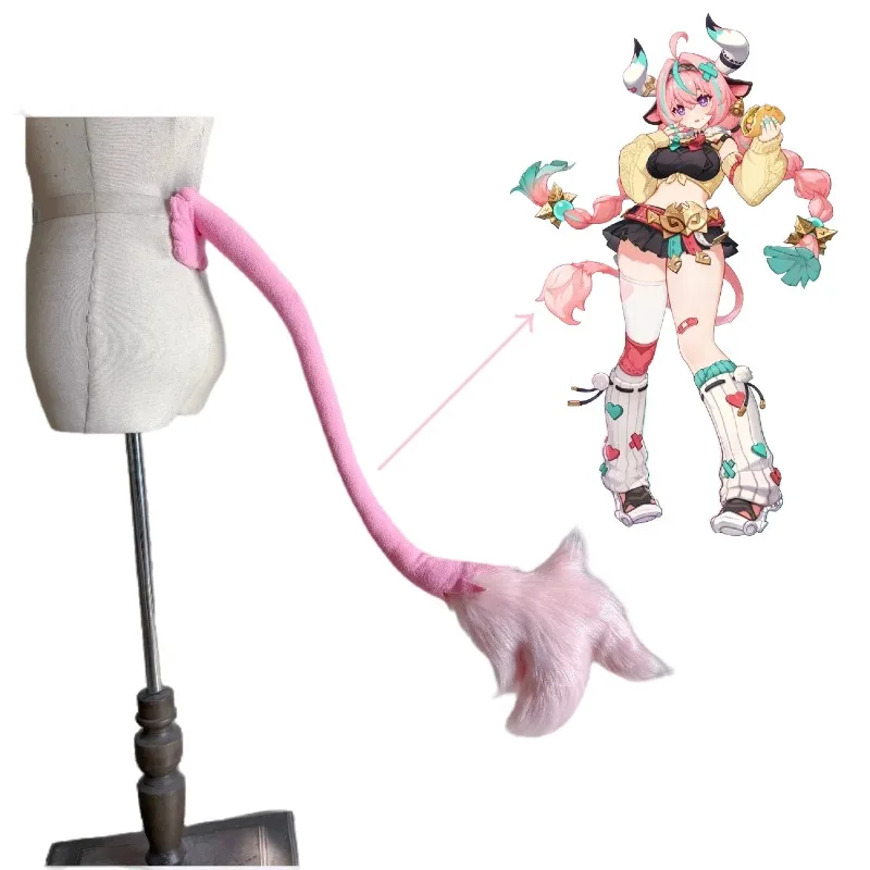 Varesa 70cm Tail Game Genshin Impact Cosplay Props Accessories Pink Tails Halloween Christmas Party Comic Show Handmade
Varesa 70cm Tail Game Genshin Impact Cosplay Props Accessories Pink Tails Halloween Christmas Party Comic Show Handmade