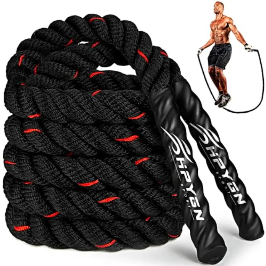Jump Rope Weighted Jump Rope for Men women Heavy Skipping Rope for Exercise Adult Jumpropes for Home Workout Improve Strength a
Jump Rope Weighted Jump Rope for Men women Heavy Skipping Rope for Exercise Adult Jumpropes for Home Workout Improve Strength a