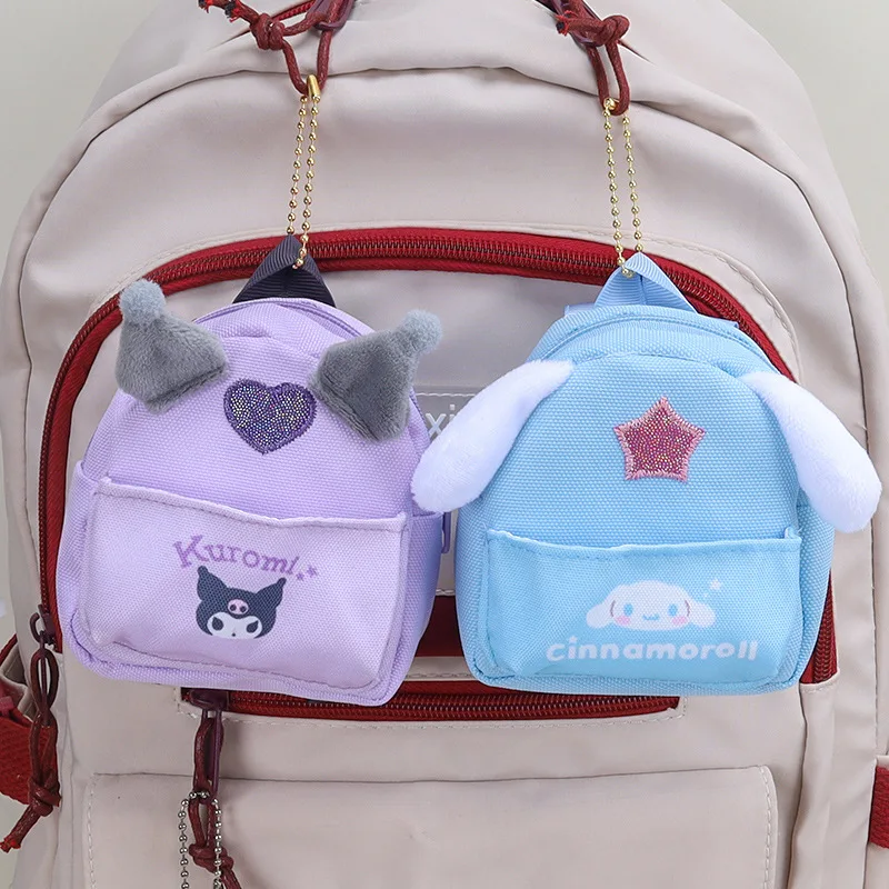 Kawaii Sanrio Mini Schoolbag Style Purse My Melody Kuromi Backpack Pendant Pompompurin Portable Earphone Storage Bag Cute Gift
Kawaii Sanrio Mini Schoolbag Style Purse My Melody Kuromi Backpack Pendant Pompompurin Portable Earphone Storage Bag Cute Gift