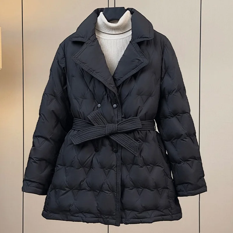 2026 Winter New Women's Down Jacket Commuter Slim Belt Jacket
2026 Winter New Women's Down Jacket Commuter Slim Belt Jacket