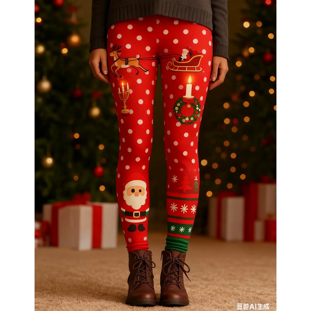 women's trousers Christmas Atmosphere Fashion Xmas Trousers Elastic yoga pants Elastic Waist Autumn and Winter women' s clothes
women's trousers Christmas Atmosphere Fashion Xmas Trousers Elastic yoga pants Elastic Waist Autumn and Winter women' s clothes