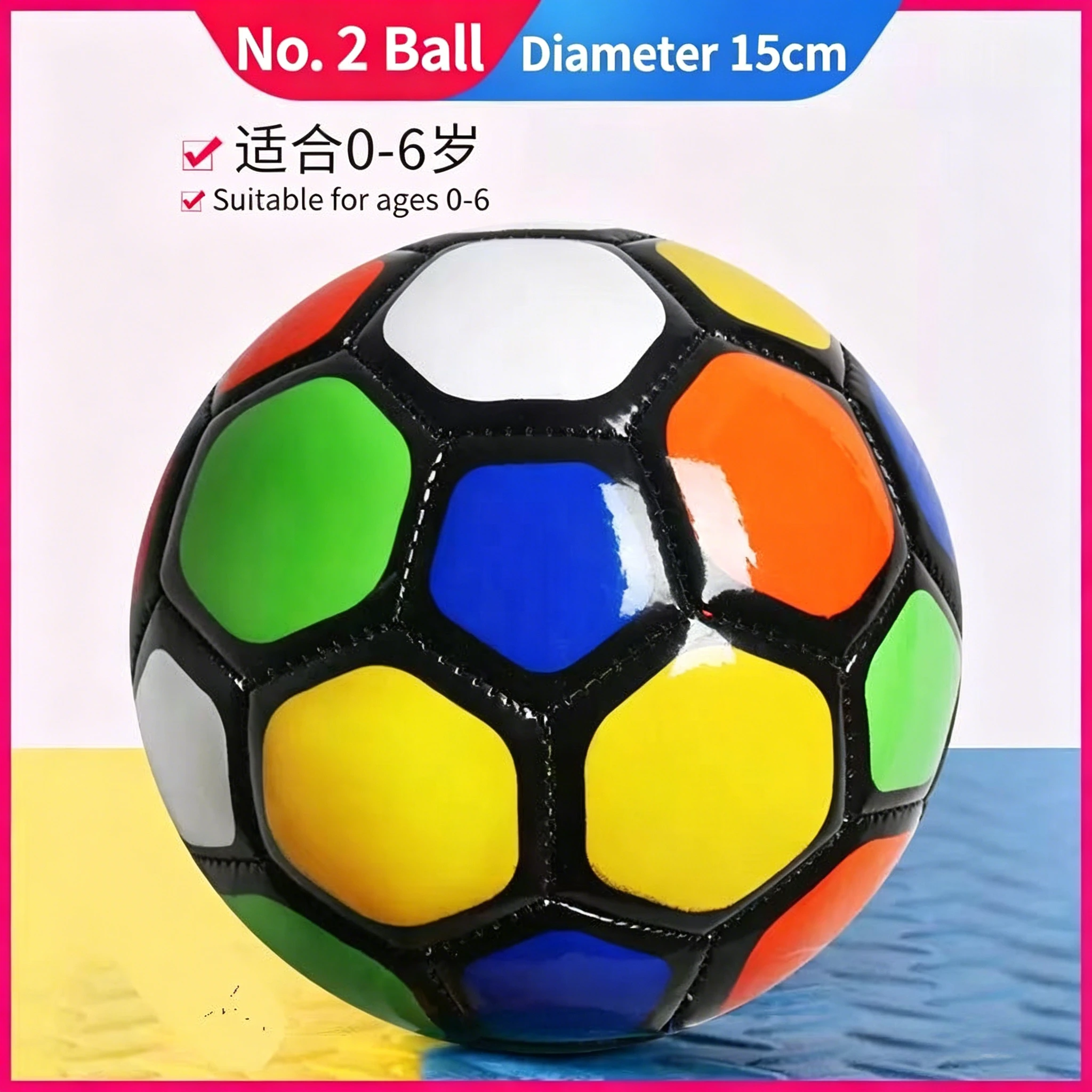 Children's Soccer Training Ball Outdoor Sports Training Ball Size 2 Soccer Ball for Kids' Sports Matches Diameter 13cm/5.1in
Children's Soccer Training Ball Outdoor Sports Training Ball Size 2 Soccer Ball for Kids' Sports Matches Diameter 13cm/5.1in