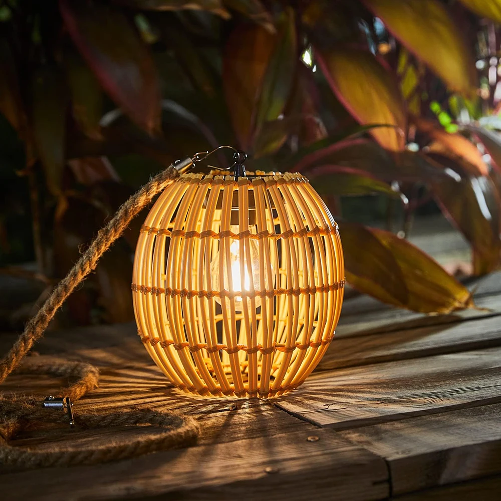 Rattan Wicker Outdoor Garden Villa Decorative Lamp Piece Handcrafted Lighting for Patio Balcony Furniture Accessory
Rattan Wicker Outdoor Garden Villa Decorative Lamp Piece Handcrafted Lighting for Patio Balcony Furniture Accessory
