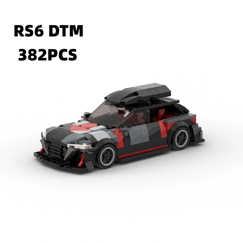 382PCS Technical RS6 DTM Super Car Building Blocks MOC Racing Vehicle Construction Bricks Toy The Perfect Gift For Boy
382PCS Technical RS6 DTM Super Car Building Blocks MOC Racing Vehicle Construction Bricks Toy The Perfect Gift For Boy