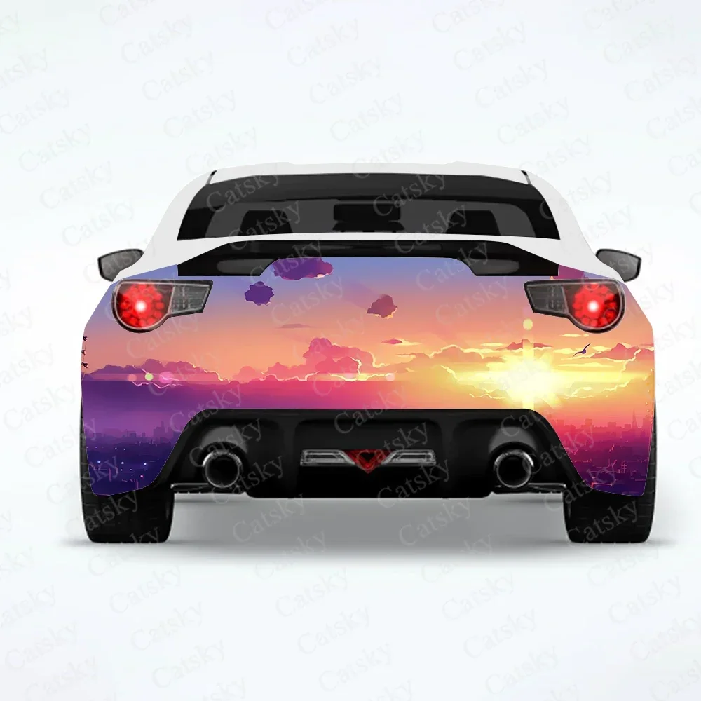 Anime Sunset Car Rear Wrap Car-Stickers Car-Decal Creative Sticker Car-Body Appearance Modification Decorative Stickers
Anime Sunset Car Rear Wrap Car-Stickers Car-Decal Creative Sticker Car-Body Appearance Modification Decorative Stickers