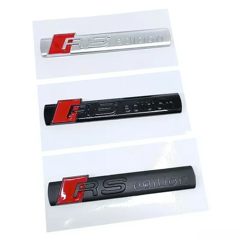 1pcs ABS for Audi RS Edition car Letter Emblem Side Fender Rear tail trunk badge sticker Decal styling
1pcs ABS for Audi RS Edition car Letter Emblem Side Fender Rear tail trunk badge sticker Decal styling
