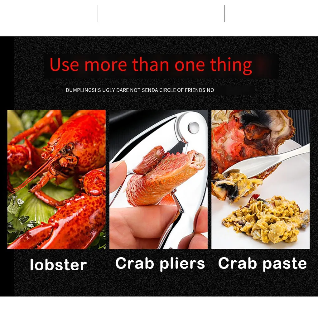 Seafood Eating Tools Clip Set Food Pliers Scissors Fork for Kitchen
Seafood Eating Tools Clip Set Food Pliers Scissors Fork for Kitchen