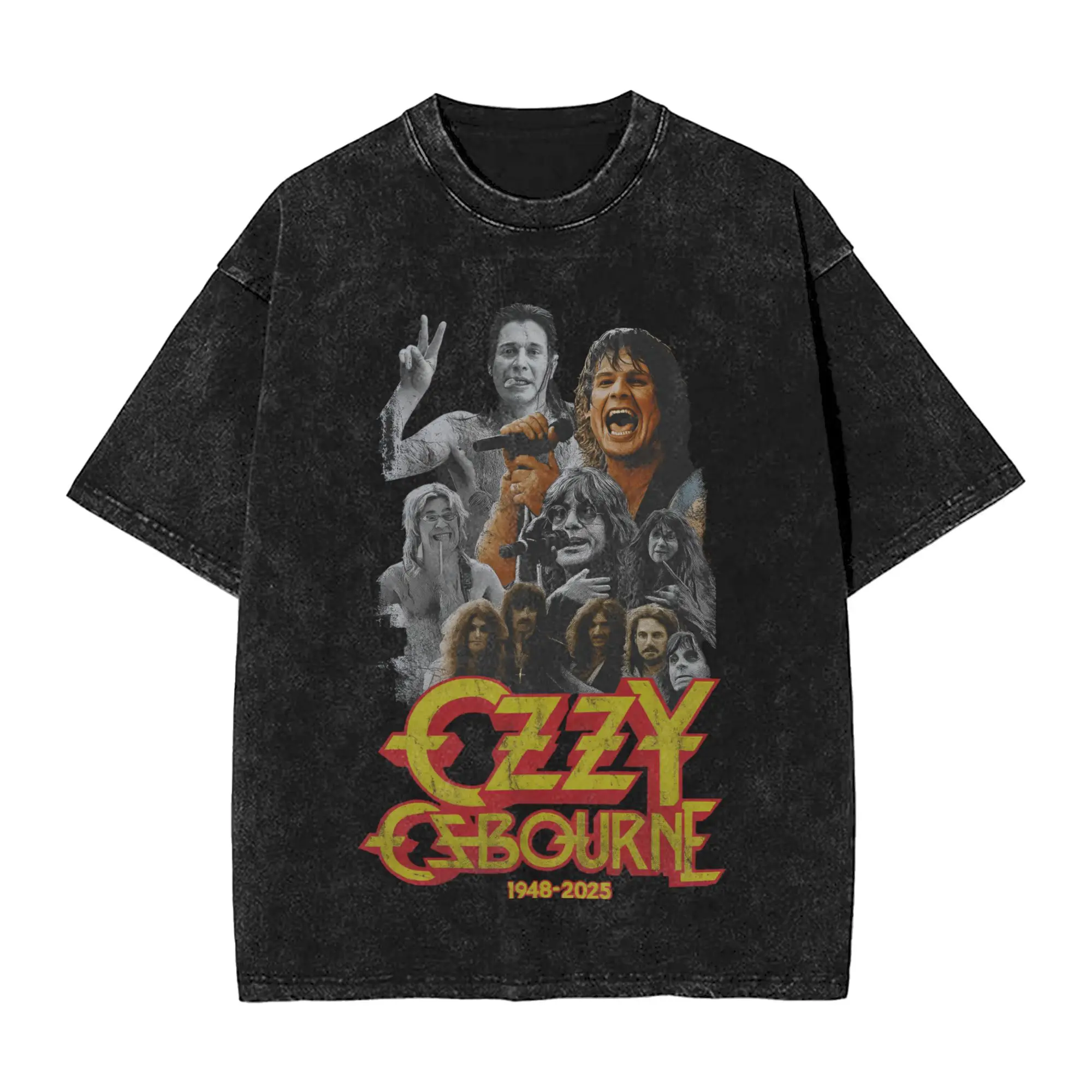 Черная футболка Sabbath Ozzy Osbourne, потертая футболка для пары, уличная одежда, повседневные футболки, летние футболки с круглым вырезом, топы
Черная футболка Sabbath Ozzy Osbourne, потертая футболка для пары, уличная одежда, повседневные футболки, летние футболки с круглым вырезом, топы