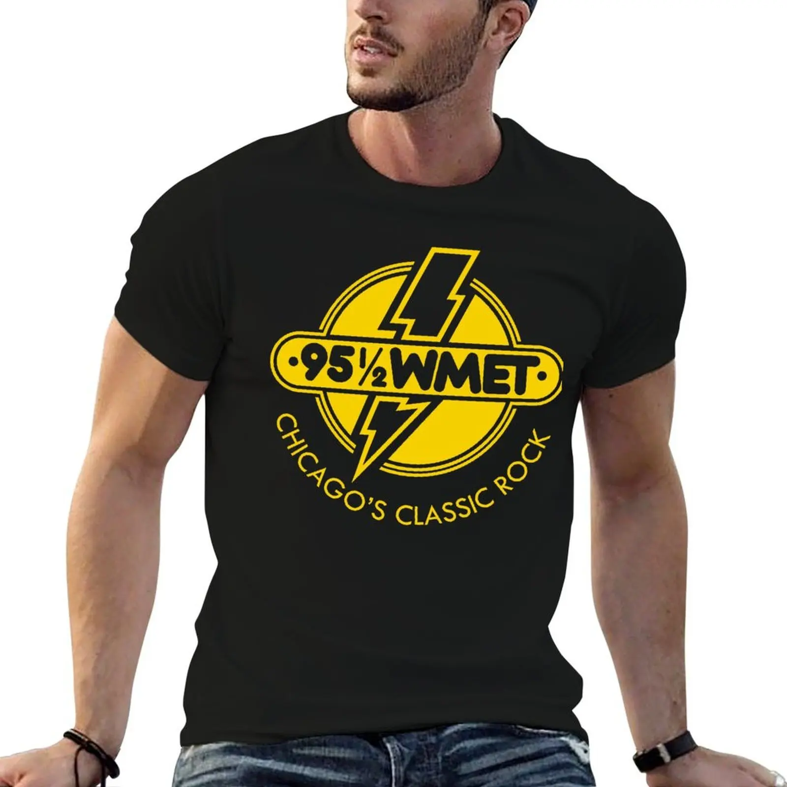 WMET 95 12 Chicago's Classis Rock T-Shirt man t shirt heavy cotton t shirts for man cotton soft printed t shirts for man T-shirt
WMET 95 12 Chicago's Classis Rock T-Shirt man t shirt heavy cotton t shirts for man cotton soft printed t shirts for man T-shirt