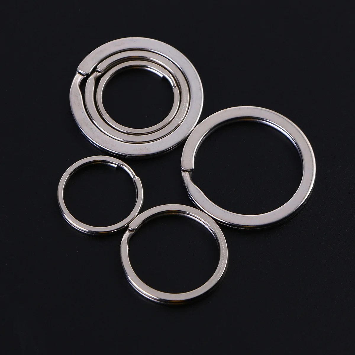 60 Pcs Round Round Key Rings Split Metal Craft Keychain Rings Durable Smooth Edge DIY Key Ring Set Jewelry Accessories
60 Pcs Round Round Key Rings Split Metal Craft Keychain Rings Durable Smooth Edge DIY Key Ring Set Jewelry Accessories