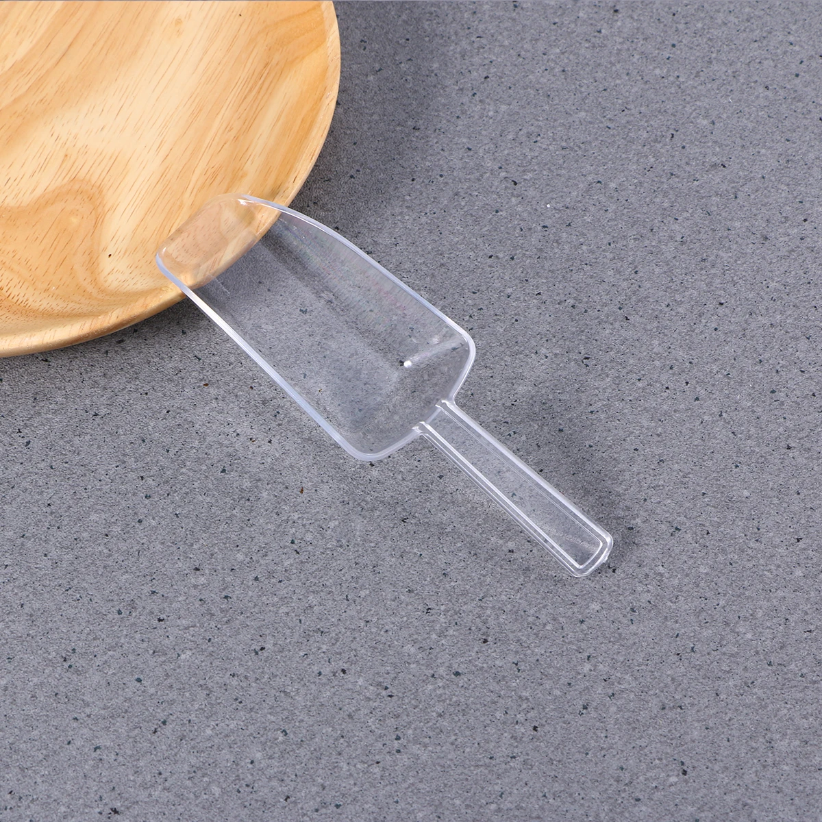 5pcs Clear Plastic Ice Scoop Mini Measuring Cup Scooper For Dessert Wedding Lightweight Small Handheld Serving Tool
5pcs Clear Plastic Ice Scoop Mini Measuring Cup Scooper For Dessert Wedding Lightweight Small Handheld Serving Tool