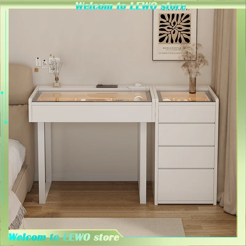 High Quality Dressing Table Simple Makeup Small Luxurious Dressing Table Storage Wood Penteadeiras De Maquiagem Furniture
High Quality Dressing Table Simple Makeup Small Luxurious Dressing Table Storage Wood Penteadeiras De Maquiagem Furniture
