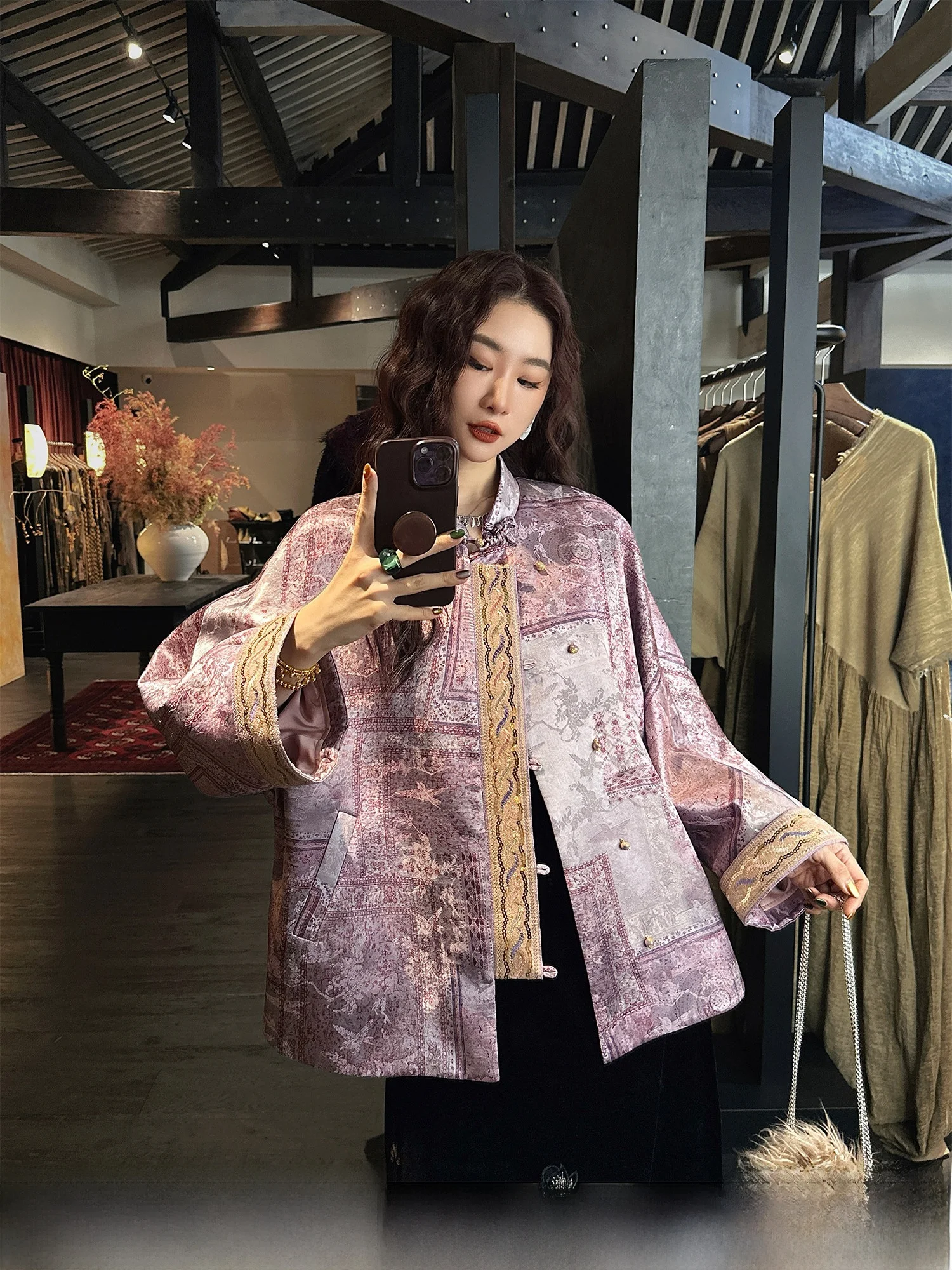 Sanji Bla Flower Laanzhou Du Women's Cotton Jaet New Chinese Sle Satin Coat Winter Thiened Long Sve Regular Fit
Sanji Bla Flower Laanzhou Du Women's Cotton Jaet New Chinese Sle Satin Coat Winter Thiened Long Sve Regular Fit