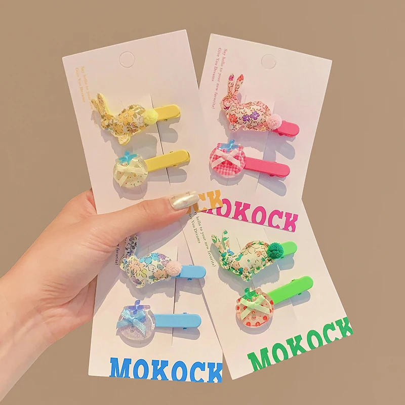 2 шт./компл., новые детские заколки для волос ярких цветов с бантом и орнаментом, милые заколки в форме кролика для девочек, заколки для волос, детские аксессуары для волос
2 шт./компл., новые детские заколки для волос ярких цветов с бантом и орнаментом, милые заколки в форме кролика для девочек, заколки для волос, детские аксессуары для волос
