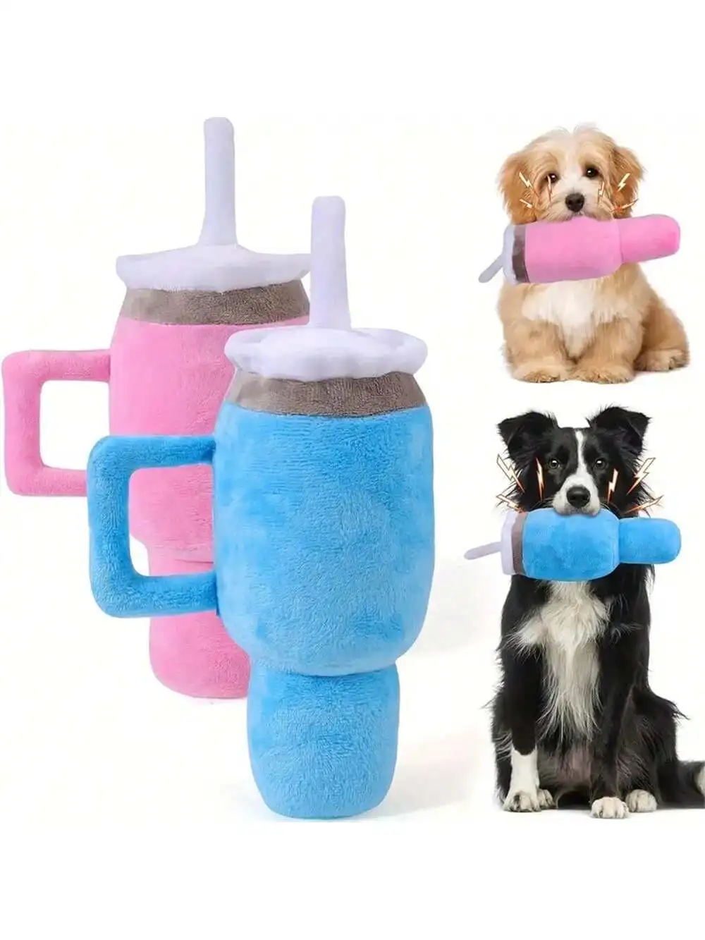 Dog toy water cup pet toy squeaky chew teething toy
Dog toy water cup pet toy squeaky chew teething toy