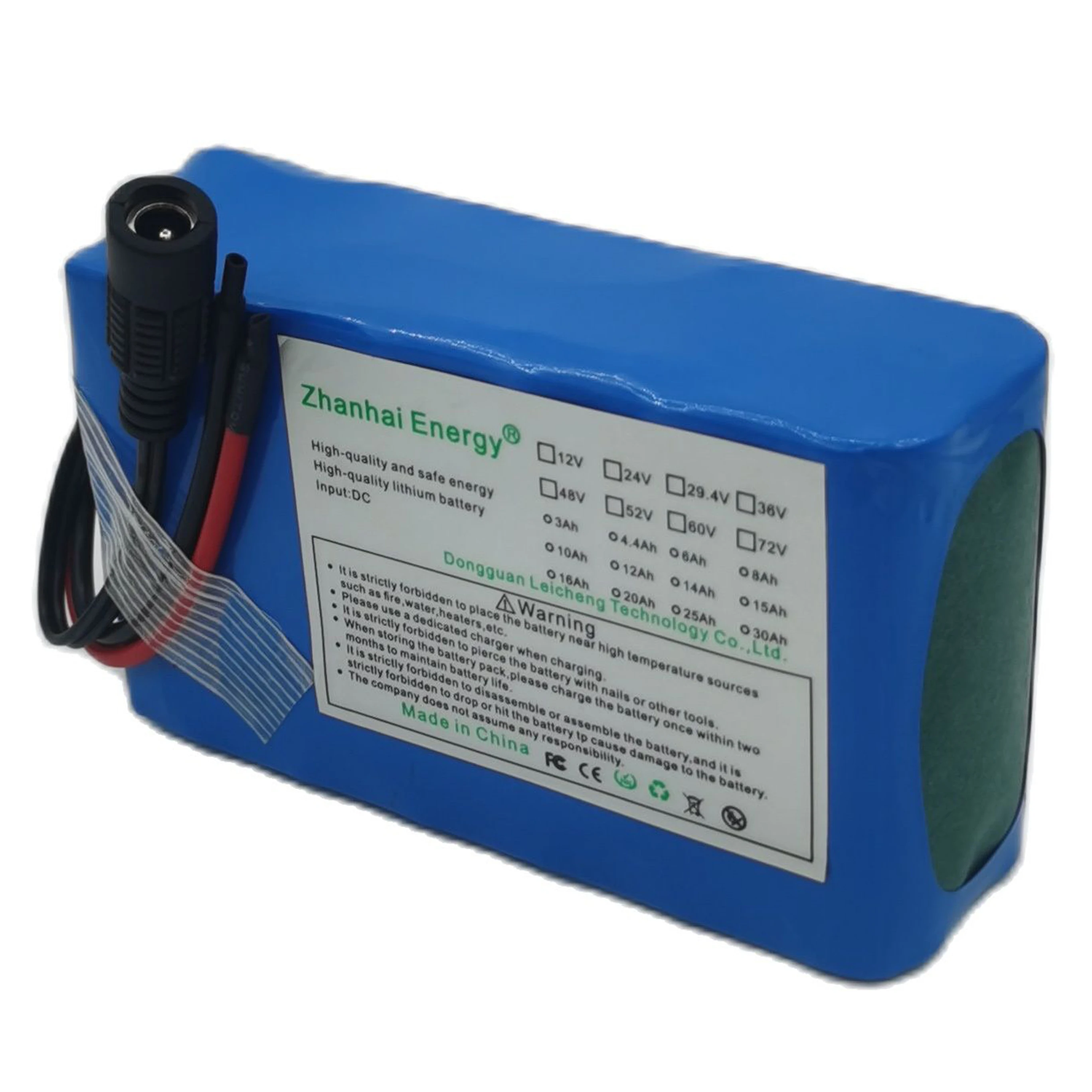 24V 7Ah 6.4Ah 5.2Ah 18650 Li-Ion Rechargeable Battery Pack 6S 2P New Factory Direct Sales Can Be Customized Can Be Wholesale
24V 7Ah 6.4Ah 5.2Ah 18650 Li-Ion Rechargeable Battery Pack 6S 2P New Factory Direct Sales Can Be Customized Can Be Wholesale
