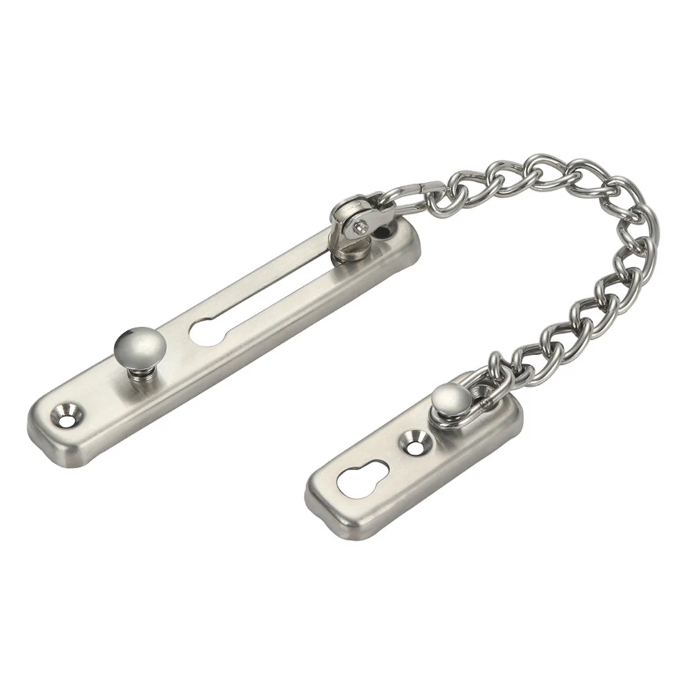 Stainless Steel ChainLatch Lock Extruded Buckle Rustproof Hotel Security Door Guard View Ventilation Durable Wide Chain Door
Stainless Steel ChainLatch Lock Extruded Buckle Rustproof Hotel Security Door Guard View Ventilation Durable Wide Chain Door