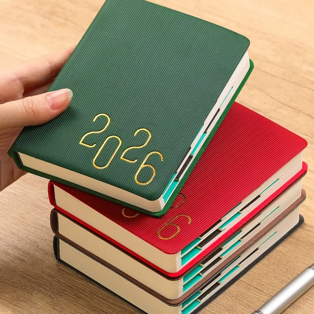 English 2026 Schedule Planner Notepad 12 Months Pu Leather B6 Schedule Book Thick Paper Small Diary Writing Pads Office Supplies
English 2026 Schedule Planner Notepad 12 Months Pu Leather B6 Schedule Book Thick Paper Small Diary Writing Pads Office Supplies